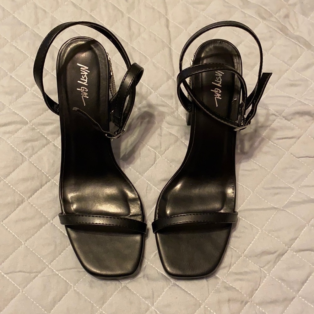 Brand: Nasty Gal Color: Black  Size: 8